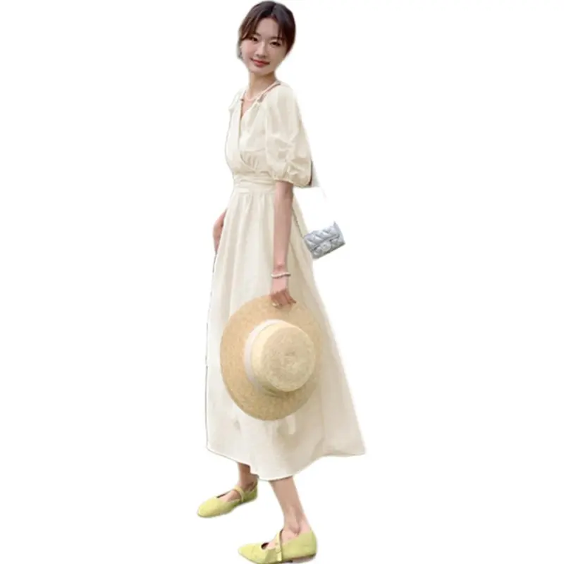 TEME Short Sleeved Dress Women's-3