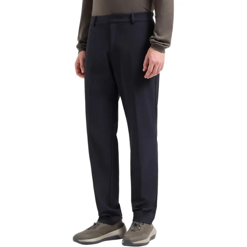EMPORIO ARMANI Travel Essentials Stretch Nylon Trousers-3