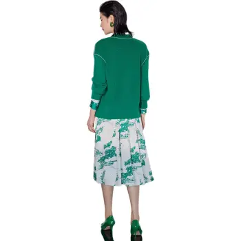BBLLUUEE Knitwear Women's Forest Green