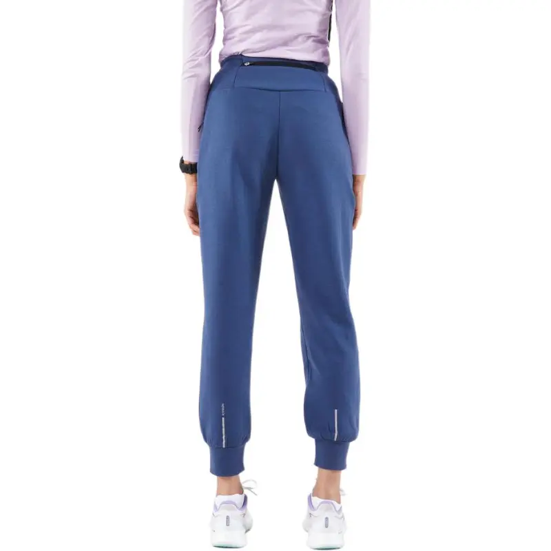 DECATHLON 500 Series KIPRUN Knitted Sports Pants Women's Ink Cyan-2