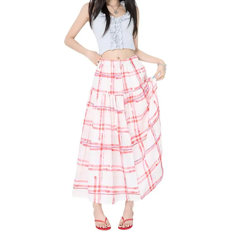 Kazakhstan Casual Long Skirt Women's-5