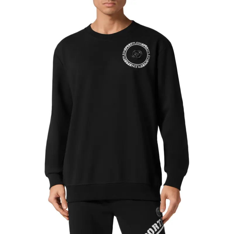 PLEIN SPORT Carbon Tiger Print Sweatshirt-1