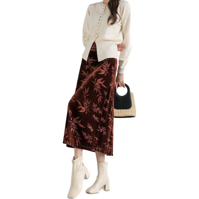 【dme】 Casual Long Skirt Women's-1