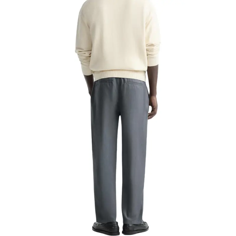 ZARA Casual Pants Men's Coal Gray-3