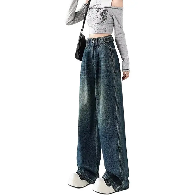 Ordifen Jeans Unisex Vintage Blue-1