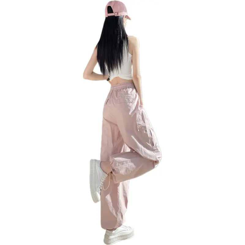 Flowers In Water Cargo Pants Women's-9