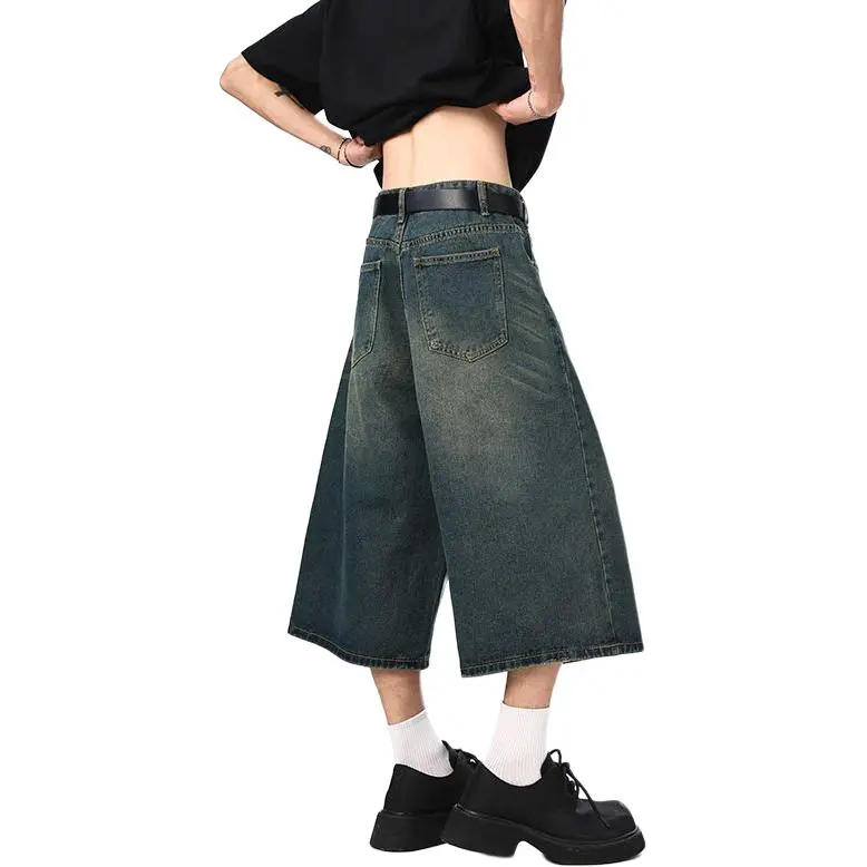 Glona Klio Denim Shorts Unisex Rusty Blue-1