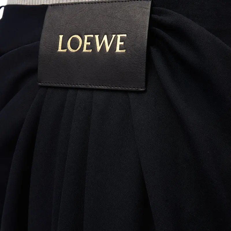 LOEWE SS25 Casual Pants Women's Black-4