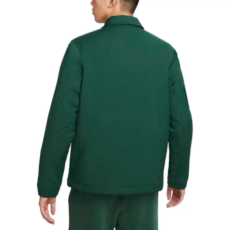 Nike FW24 Jackets Coats Unisex Dark Green-3