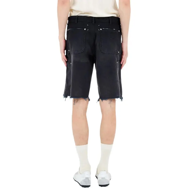 Maison Margiela Stud Denim Shorts-2