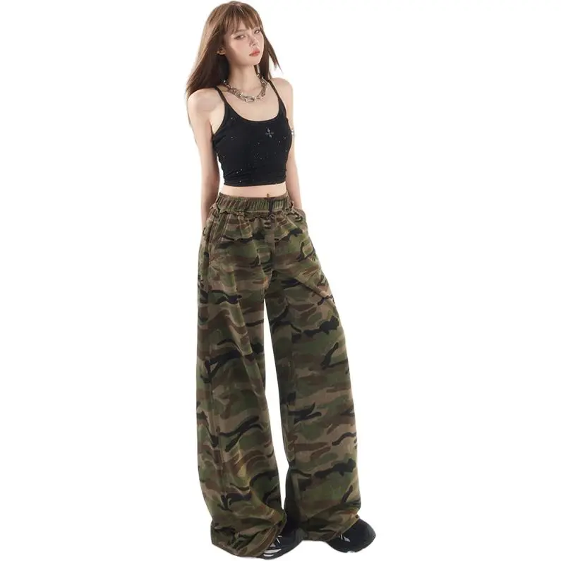 Kazakhstan Casual Pants Women's Camouflage-3