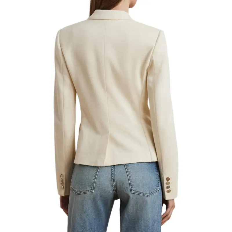 LAUREN RALPH LAUREN Business Suit Coat Women's Cream-2