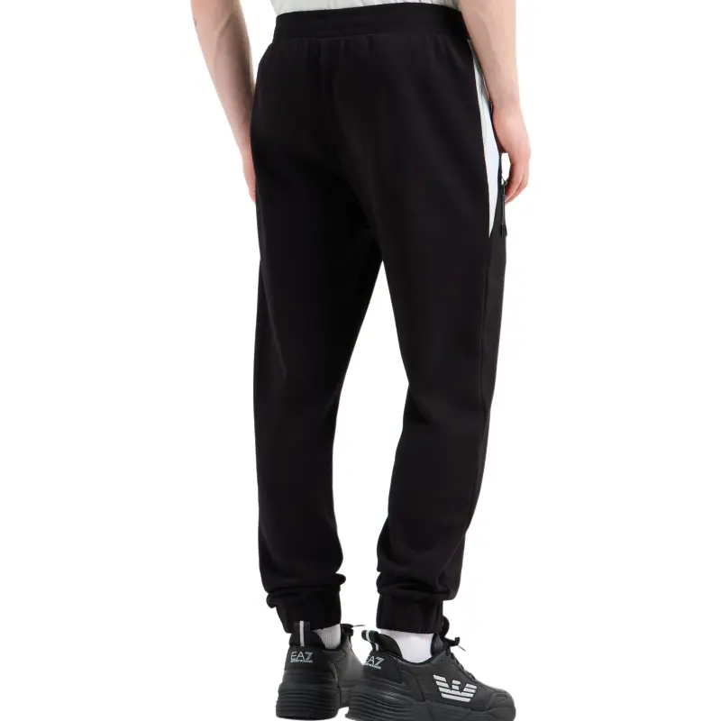 EMPORIO ARMANI EA7 Knitted Sweatpants Men's Black-2