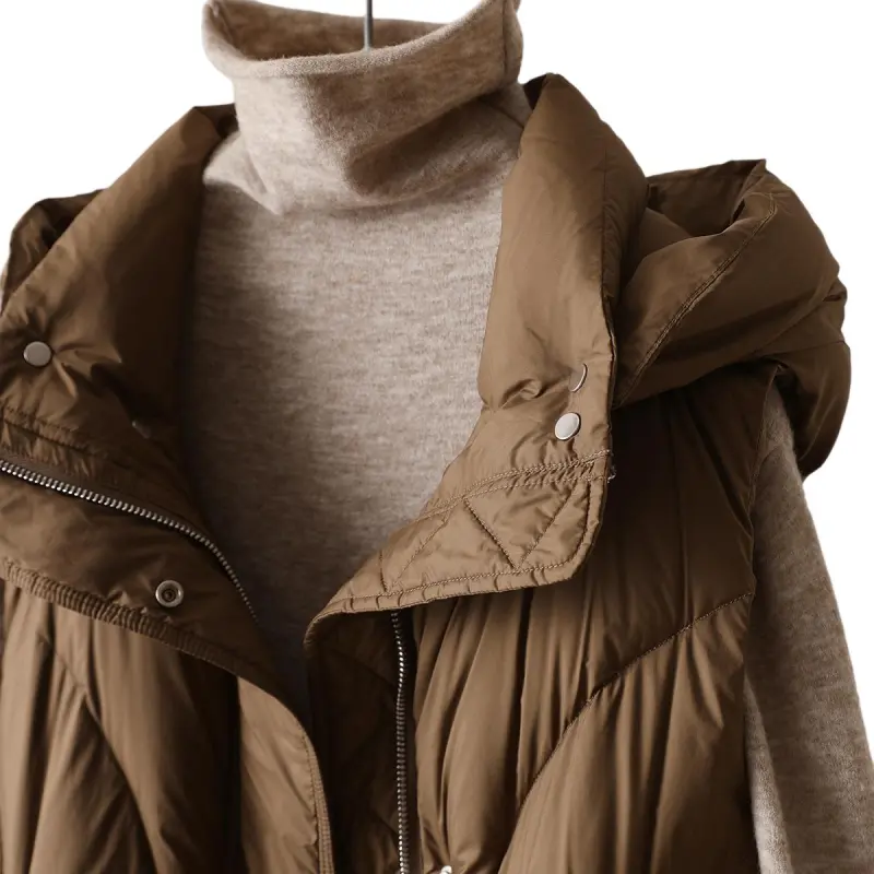 IHIMI Down Jacket Women's Coffee-3
