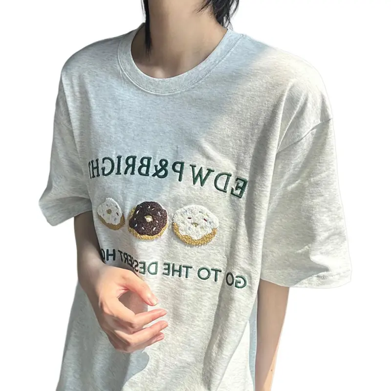 GY.VG T Shirts Unisex Light Gray-5