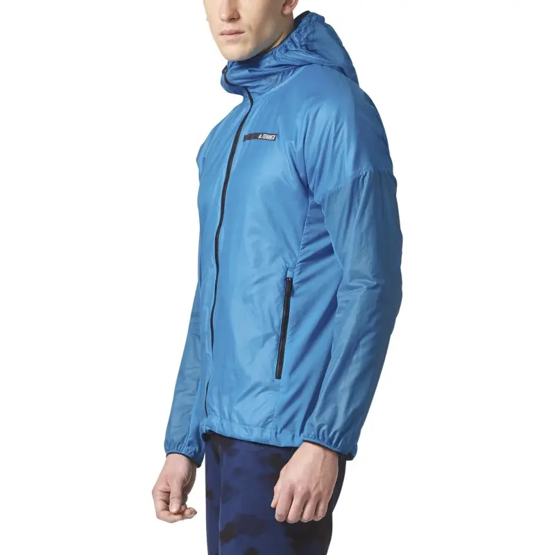 Adidas Agravic Alpha Shield Jackets Coats Men's Blue-2