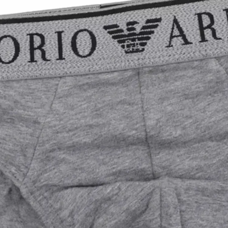 EMPORIO ARMANI EA FW24 Underpants Men's 2 Pack Black+Gray-4