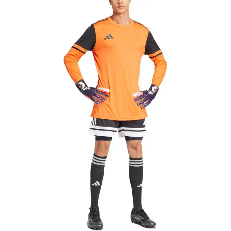 Adidas Squadra 25 Goalkeeper Soccer Jerseys Men's Semi-impact Orange/Black-2