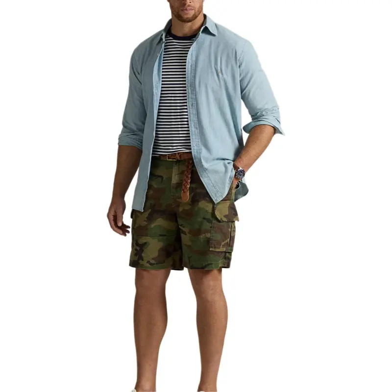 Ralph Lauren Cargo Shorts Men's Camouflage-1