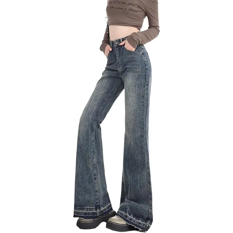 Kazakhstan Jeans Women's Vintage Blue-3