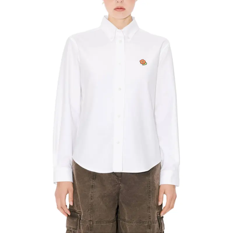 KENZO Pop Logo Detailed Shirt-3