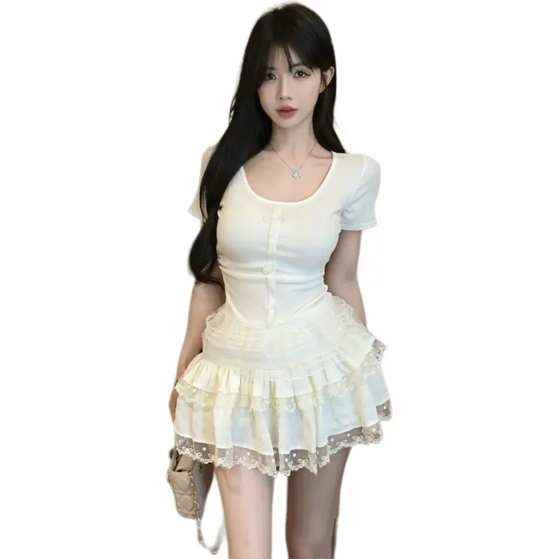 Dior Beauty Two Piece Skirt Sets Women's-7