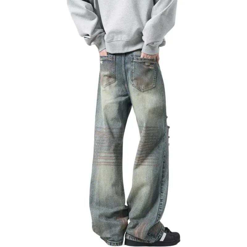 AKIN Jeans Unisex Vintage Blue-4