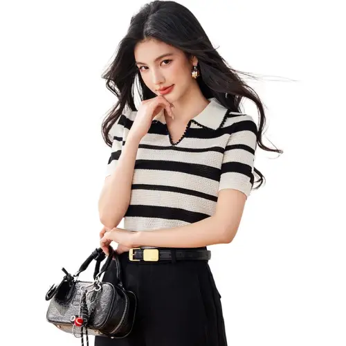 La Chapelle Knitwear Women's Stripes