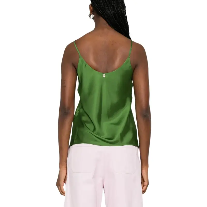 LIU·JO Satin Tank Top-2
