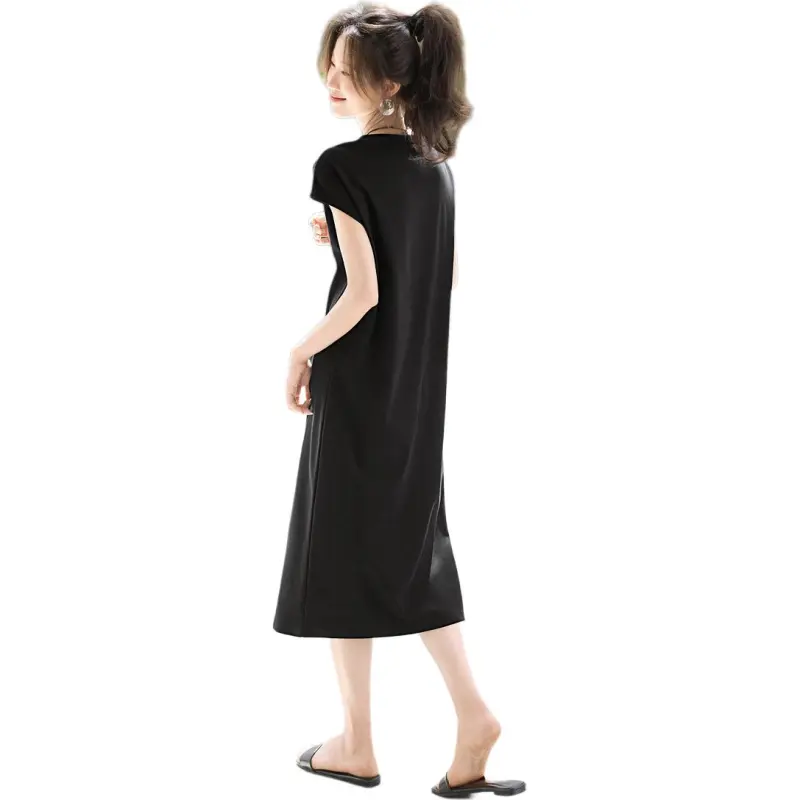 Mu Xiao Xin Short Sleeved Dress Women's-1