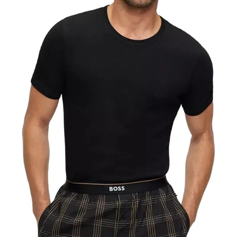 HUGO BOSS FW22 T Shirt Men's 3 Pack Black-4
