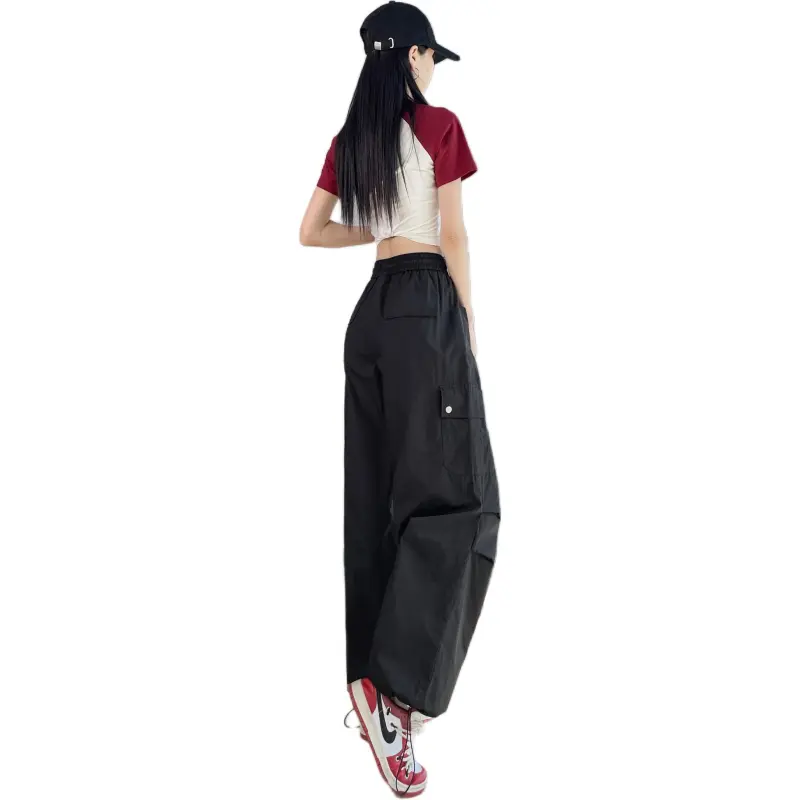 Flowers In Water Cargo Pants Women's-4
