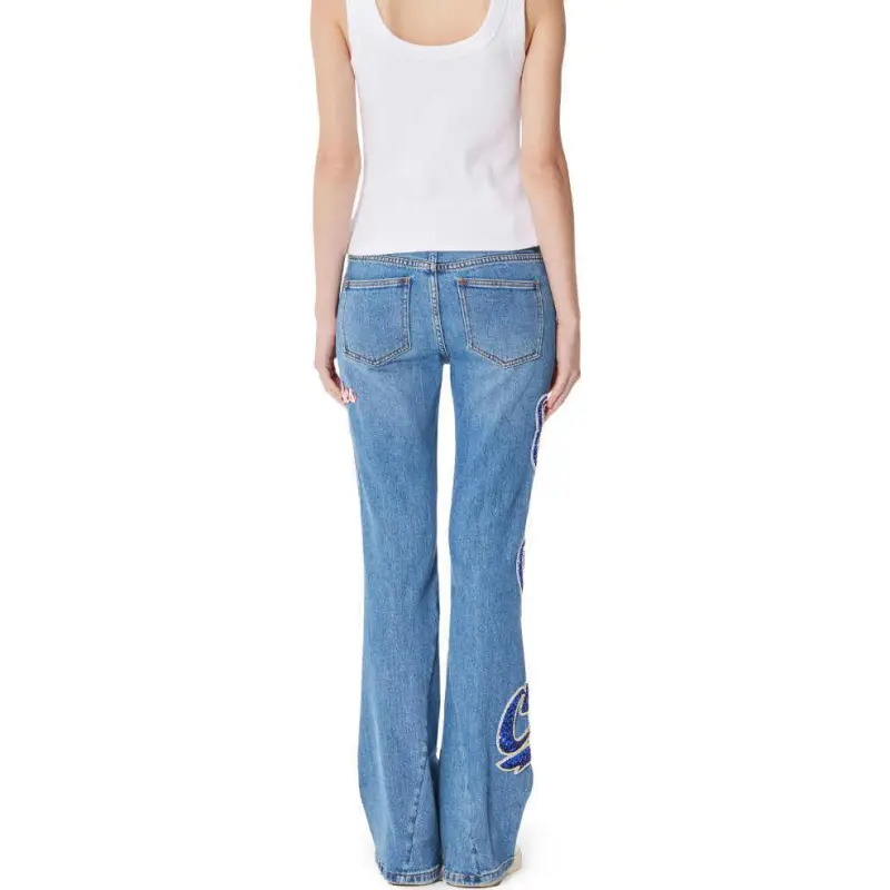 Ed Hardy SS25 Jeans Women's Indigo-6