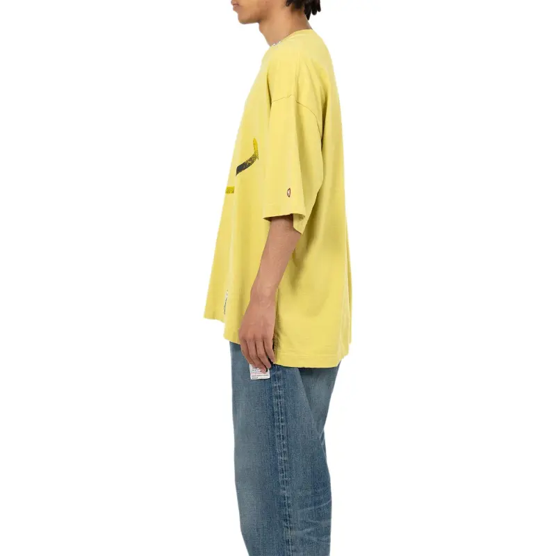 Maison Mihara Yasuhiro Smily Face print T shirt-5