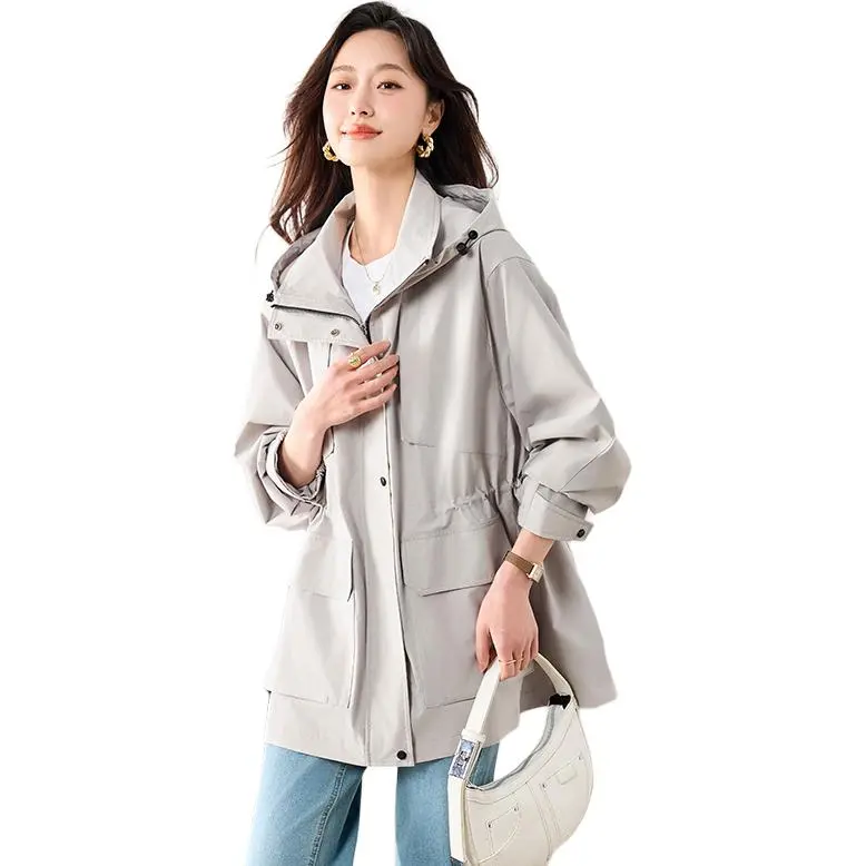 Yi Mengyuan Trench Coat Women's-7