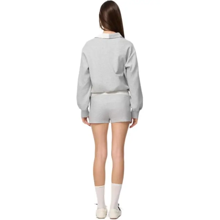 JAC FLEURANT Sweatshirt Women's Gray-5