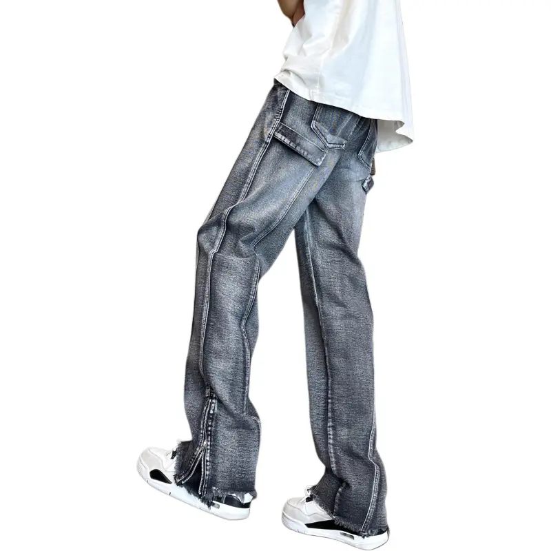 Menglaini Jeans Unisex-1