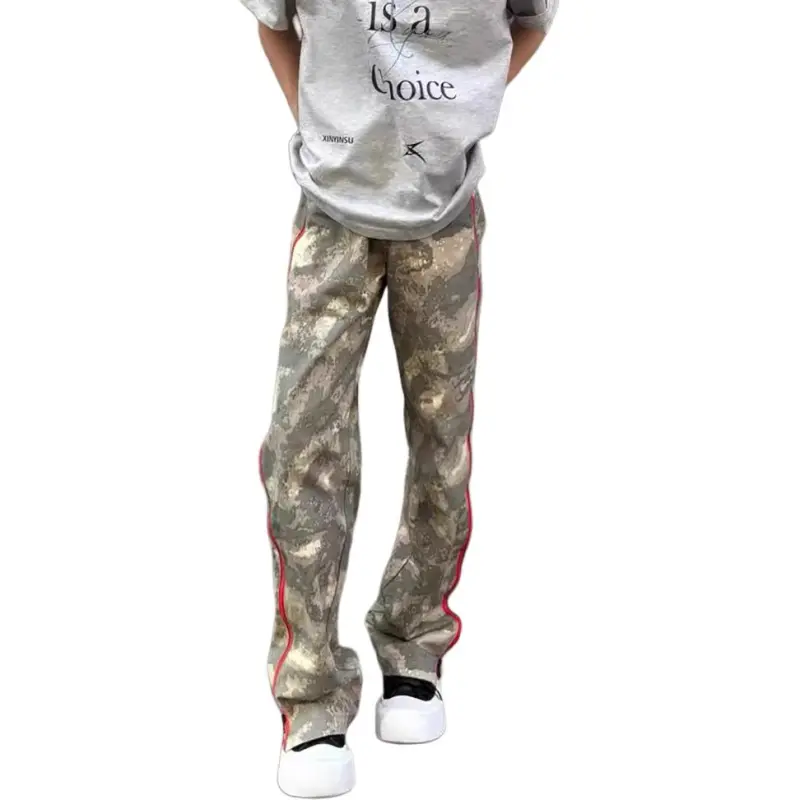 CORNILOT Casual Pants Unisex Camouflage-2