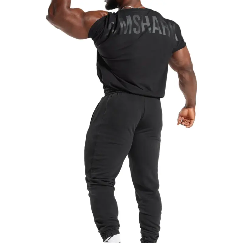 GYMSHARK T-Shirts Men Black-3