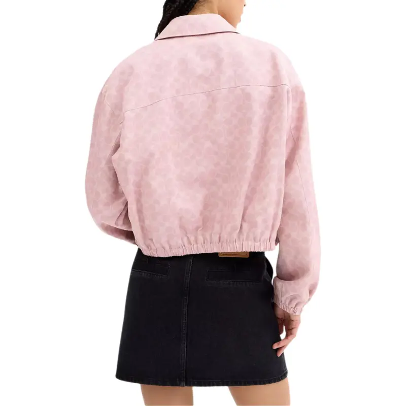 COACH SS25 Trench Coat Women's Pink-2