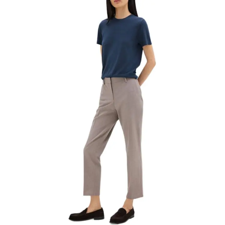 THEORY Treeca Cropped Pants-3