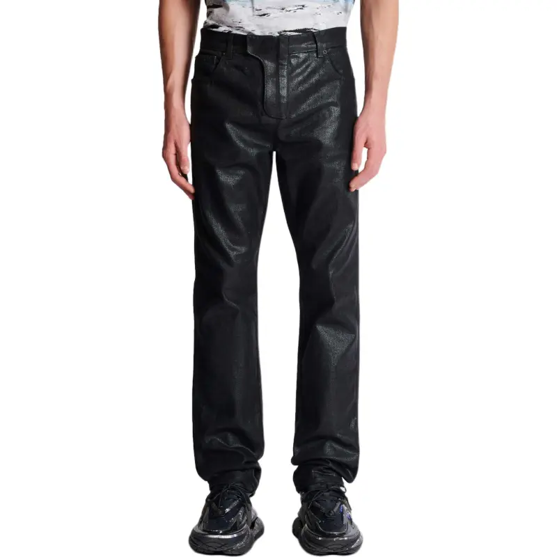 BALMAIN Logo Patch Trousers-1