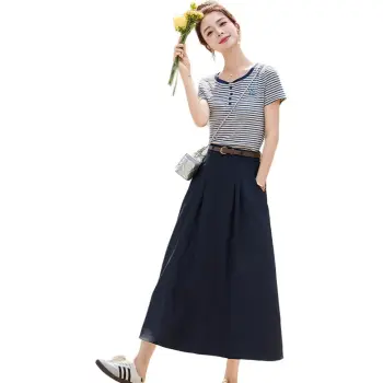 La Chapelle Two Piece Skirt Sets Women's