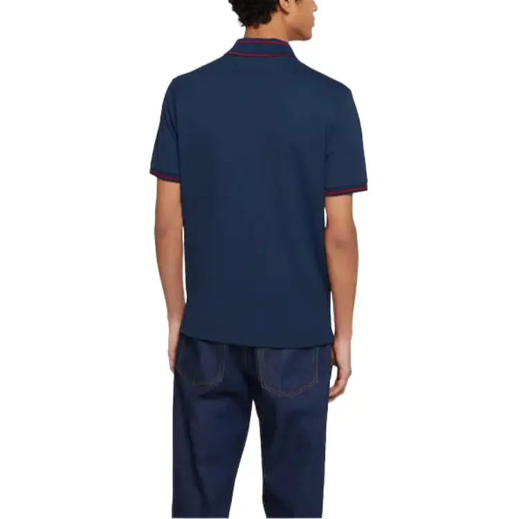 GUCCI T Shirt Men's Marine Blue-3
