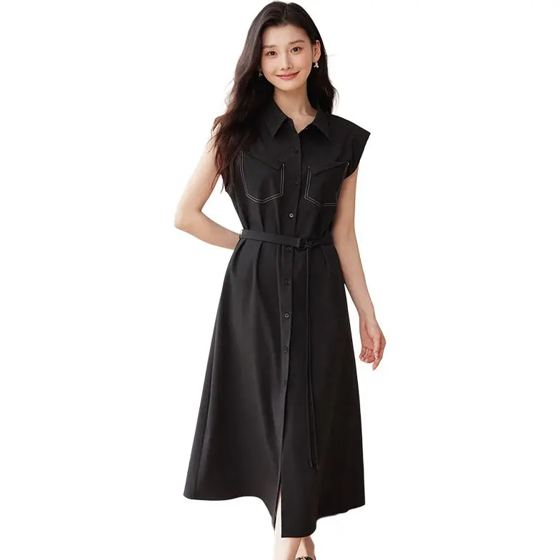 Yi Mengyuan Sleeveless Dress Women's-1