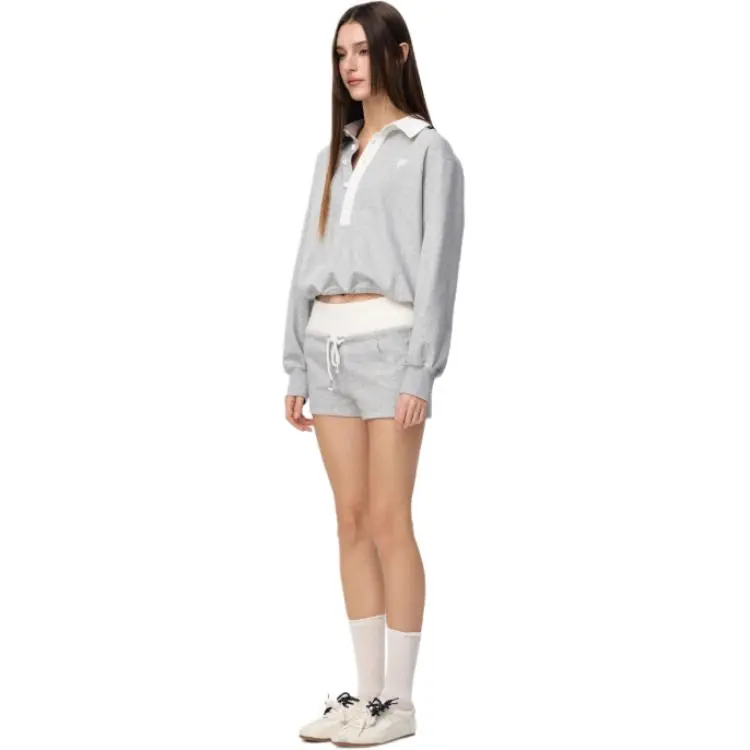 JAC FLEURANT Sweatshirt Women's Gray-4