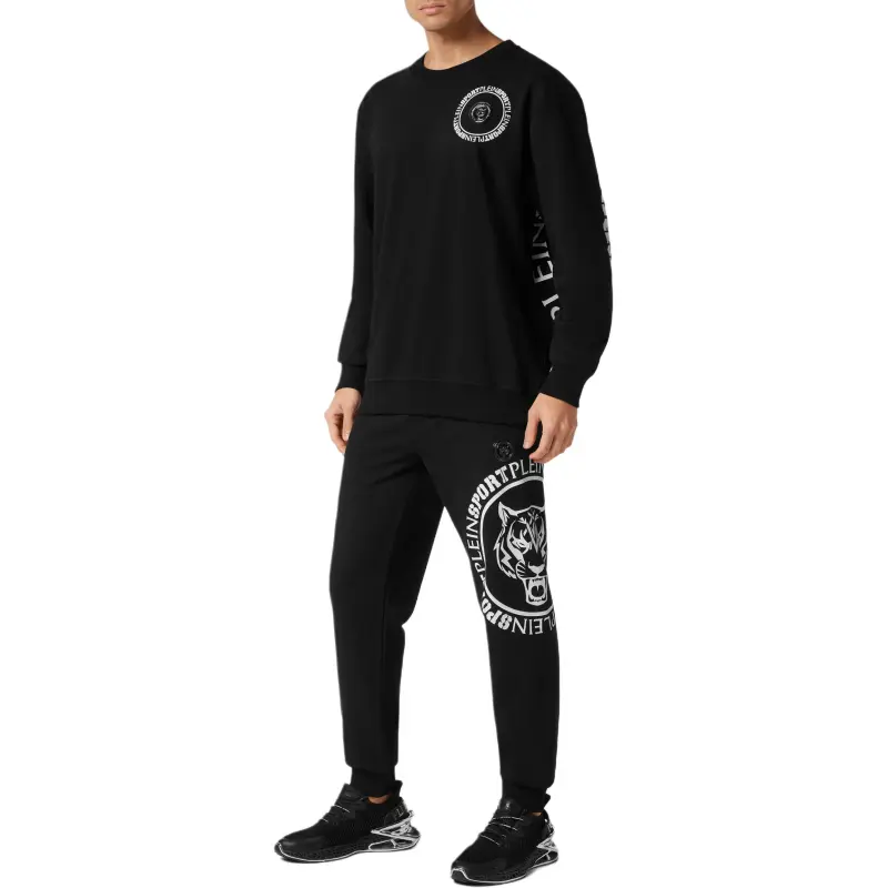 PLEIN SPORT Carbon Tiger Print Sweatshirt-3
