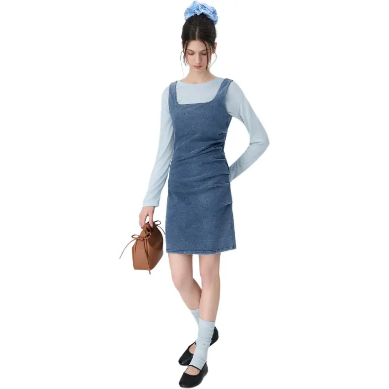 FOREVER 21 Slip Dresses Women's Blue-2