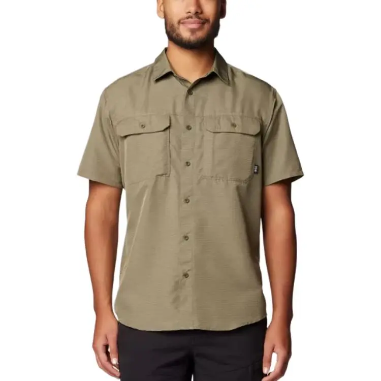 MOUNTAIN HARDWEAR Shirt Men's Stone Green-1