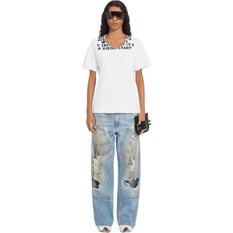 MM6 Maison Margiela Graphic T shirt-2